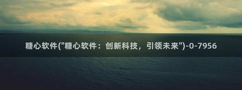 心糖vlog原创